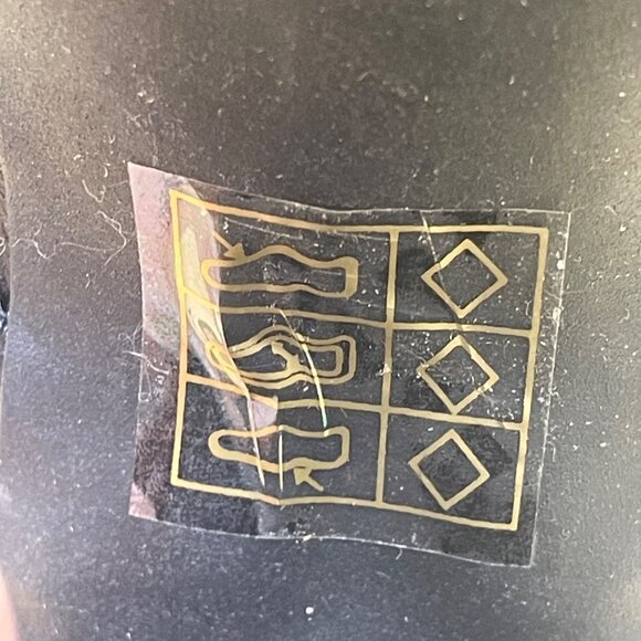 LaModa Women’s Black Faux Leather Platform Gothic Heeled Sandals Size 8 - Picture 10 of 11